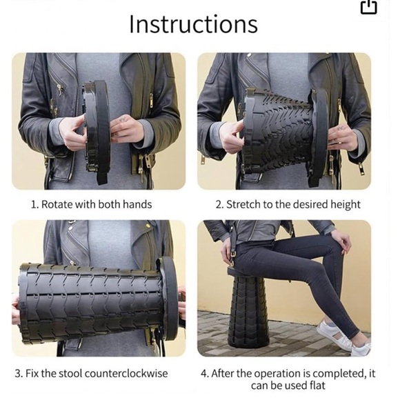 Adjustable seat/stool - Picture 8 of 16